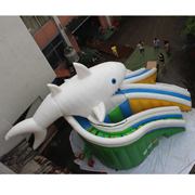 inflatable dolphin slides